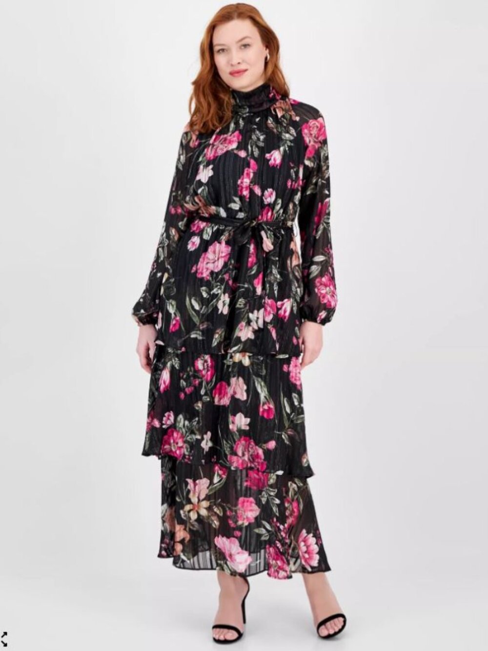 NWT Rachel Roy Tiered Maxi Dress